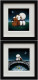 The Great Outdoors & Watching The World Go By (Set Of 2) - Black Framed
