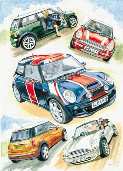 The Greatest Little Car - Mini Coopers
