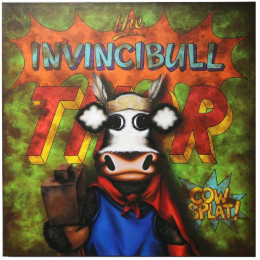 The Invincibull Thor - Original - Box Canvas