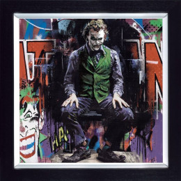 The Joker - Black Framed