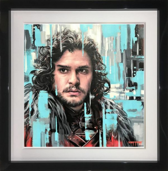 The King In The North - Original - Black Framed