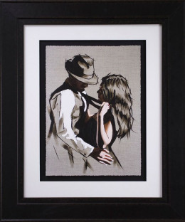 The Love Roared Louder - Sketch - Black Framed