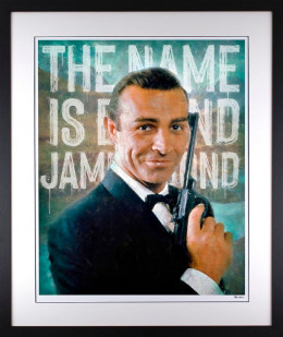 The Name's Bond - Framed