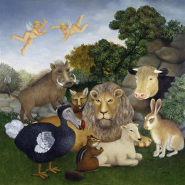 The Peaceable Kingdom - Mounted