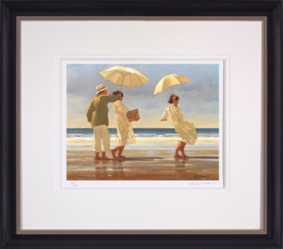 The Picnic Party (Small) - Black Framed