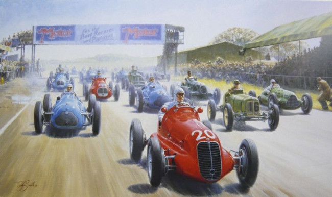 The Start Of Silverstone