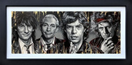 The Stones - Original - Black Framed