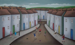 The Street Players - Canvas - With slip