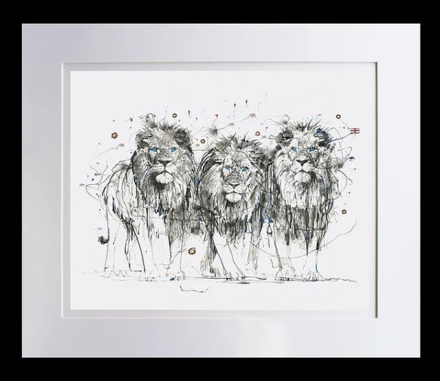 The Three Blue Lions