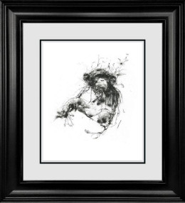 The Viewer - Original - Black Framed