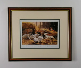 The Villain! - Brown Framed