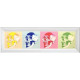 The Vivid Four - Limited Edition - White Framed