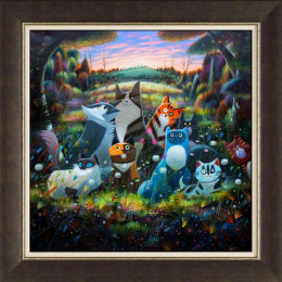 The Woodland Adventures Of Lord Peregrine And Lady Bobbles & Co - Framed