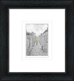 They Always Come Home - Sketch - Black-Grey Framed