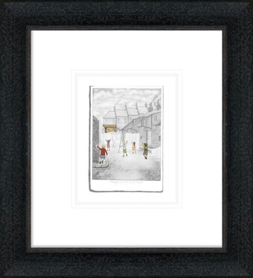 Through The Sheets To The Sweets - Sketch - Framed