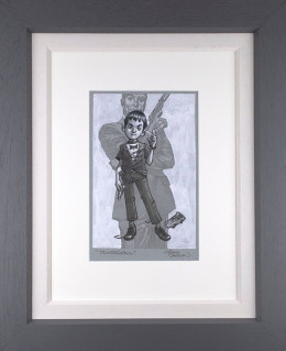 Thunderpaul - Sketch - Grey Framed