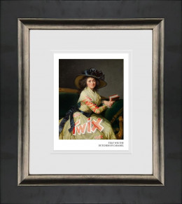 Tilly Wix The Dutchess Of Caramel - Black Framed