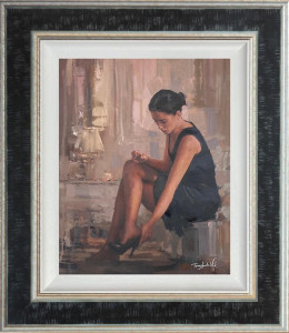 Timeless Beauty - Canvas - Limited Edition - Black Framed