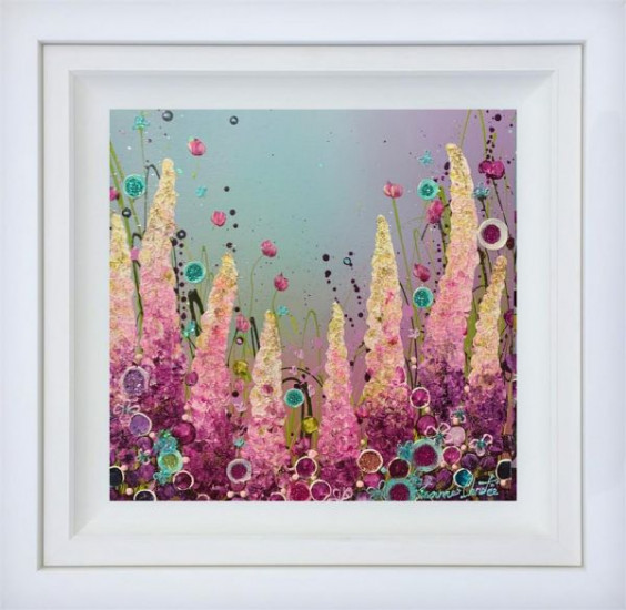 To Be Your Everything - Original - White Framed To Be Your Everything - Original - White Framed