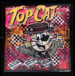 Top Cat - Original - Black Framed