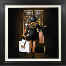 Treat Yourself - Canvas - Black Framed