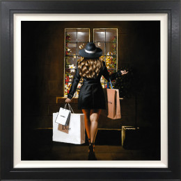 Treat Yourself - Canvas - Artist Proof - Black Framed