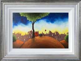 Tree Of Love - Original - Silver Framed