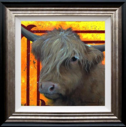 Trendy Bull - Original - Black And Silver Framed