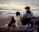 Unspoken Words - Border Collie - Mounted