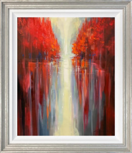 Water Reflections - Original - Silver Framed