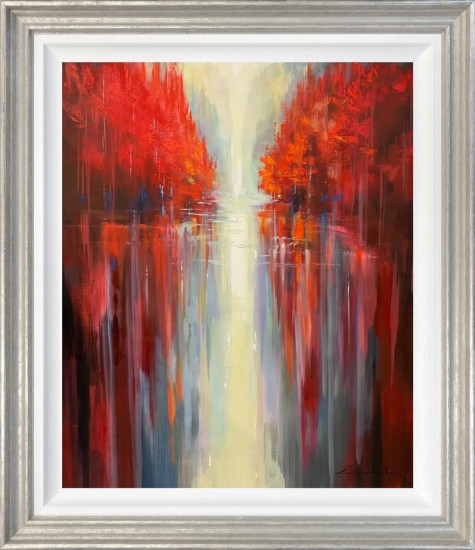 Water Reflections - Original - Silver Framed