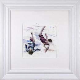 Weightlessness - Original - White Framed