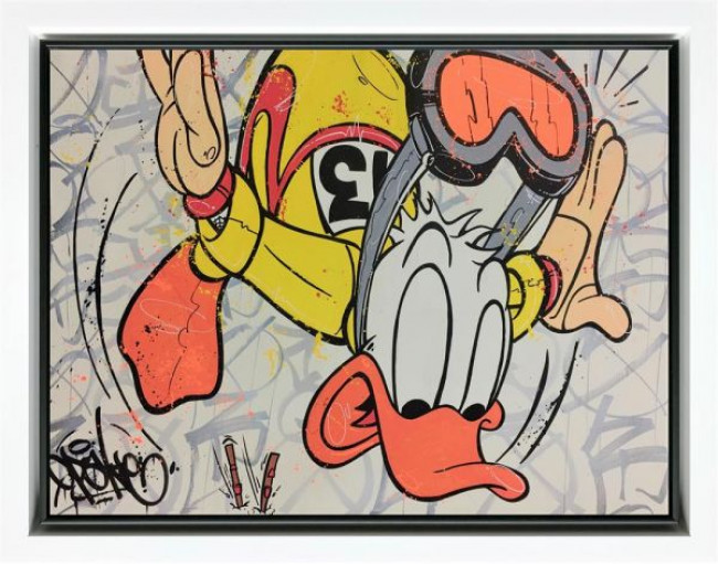 What Goes Up...! - Original - Framed What Goes Up...! - Original - Framed