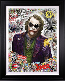 Why So Serious? - Deluxe - Black Framed