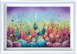 Wild Rainbow - Limited Edition - White Framed