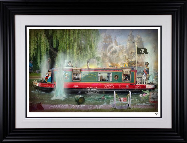 Wind In The Willows - Black Framed