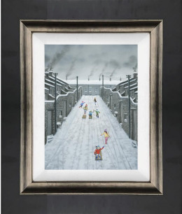 Winner By A Mile - Canvas - Black Framed