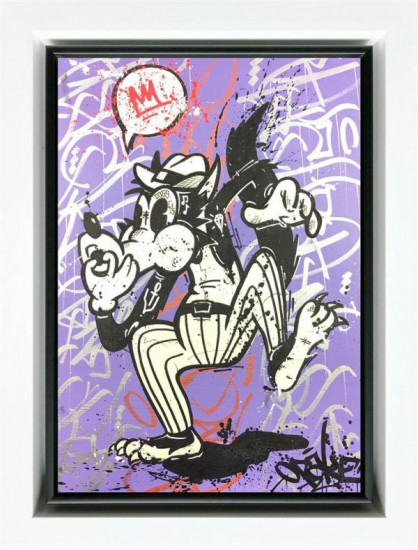 Wolf Whistle - Original - Framed Wolf Whistle - Original - Framed