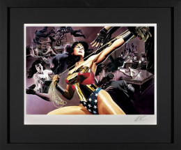 Wonder Woman: Defender Of Truth - Paper - Black Framed