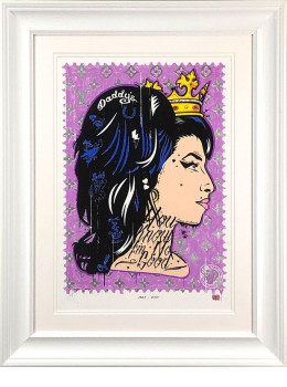 You Know I'm No Good - Original - White Framed You Know I'm No Good - Original - White Framed