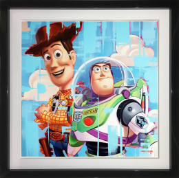 You've Got A Friend In Me - Woody - Original - Black Framed