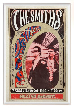 The Smiths - Brixton Academy, London, October 1986 - Original - Framed