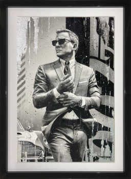 James Bond 007 (Daniel Craig) - Original - Black Framed