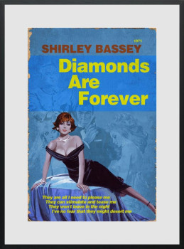 1971 - Diamonds Are Forever - Framed