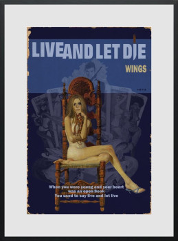 1973 - Live and Let Die - Framed
