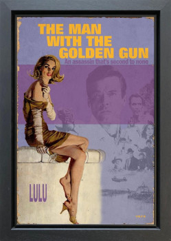 1974 - The Man With The Golden Gun - Original - Framed