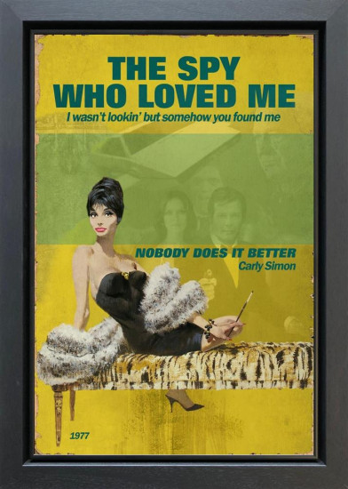 1977 - The Spy Who Loved Me - Original - Framed