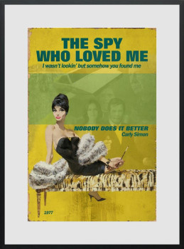1977 - The Spy Who Loved Me - Framed