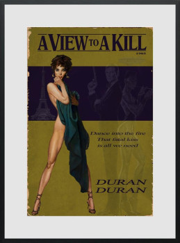 1985 - A View To A Kill - Framed