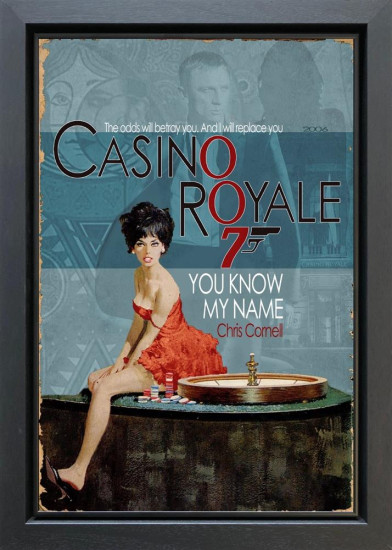 2006 - Casino Royale - Original - Framed